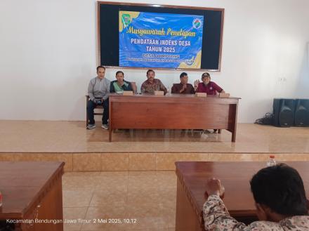 Musyawarah penetapan indeks desa